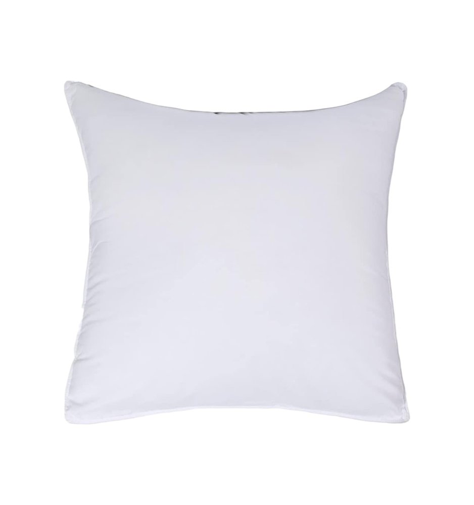 Set of Two Microfiber Down Alternative Medium Hypoallergenic European Size Bed Pillows
