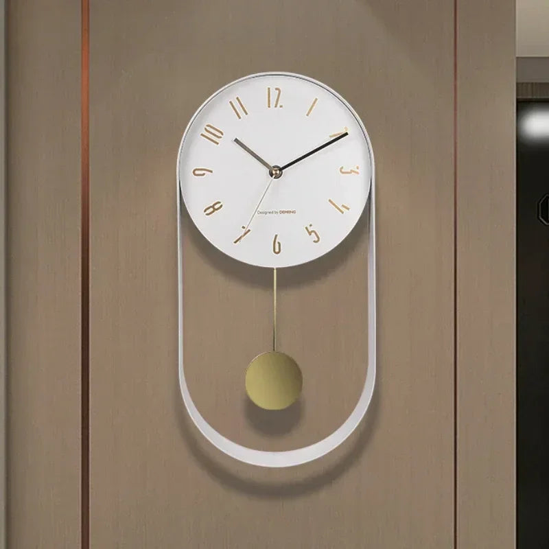 Modern Single Penduluming Wall Clock