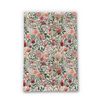 Pink Spring Flowers Tea Towel